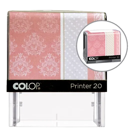 Colop Printer IQ20 Lady Line - czarny-rowy