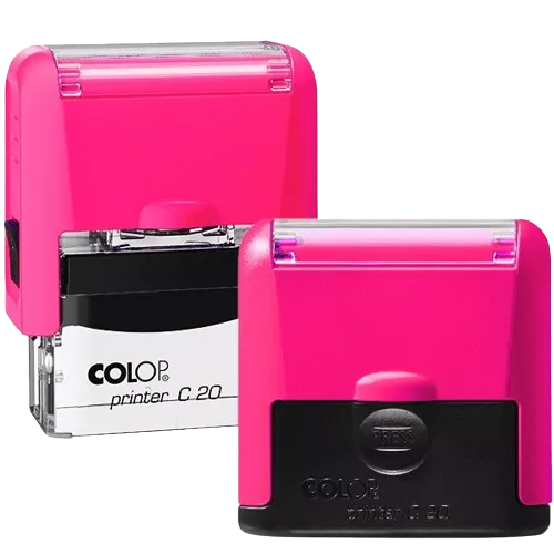 Colop Printer Compact C20 PRO - neonowy rowy