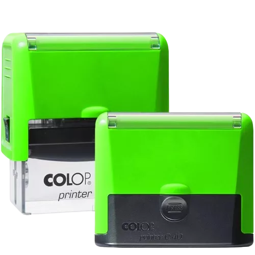 Colop Printer Compact C40 PRO - neonowy zielony
