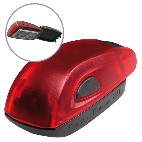 Colop Stamp Mouse 20 - ruby