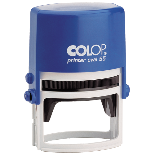 Colop Printer Oval 55 - niebieski