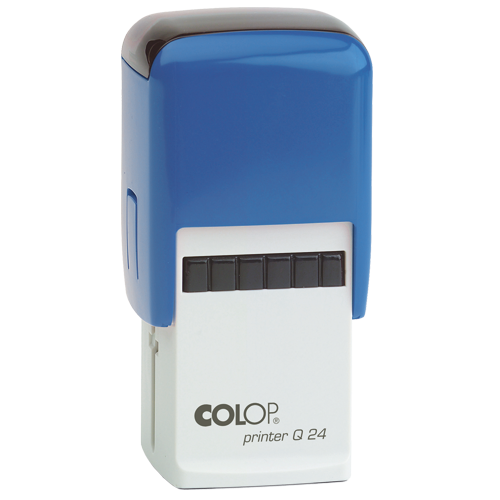 Colop Printer Q24 kwadratowa - niebieski