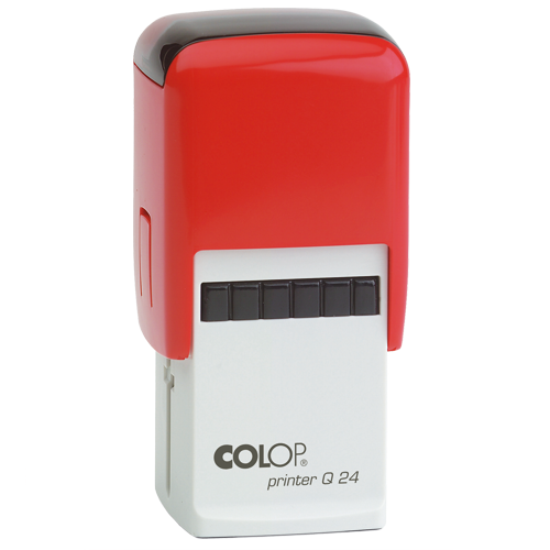 Colop Printer Q24 kwadratowa - czerwony