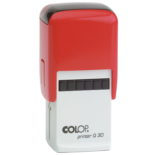 Colop Printer Q30 kwadratowa - czerwony