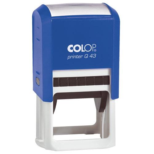 Colop Printer Q43 kwadratowa - niebieski