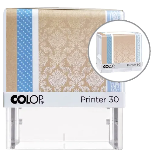 Colop Printer IQ30 Lady Line - biały-beżowy