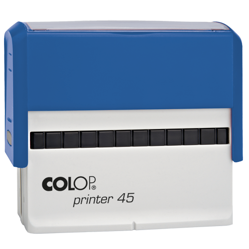 Podłużny Colop Printer 45 - niebieski