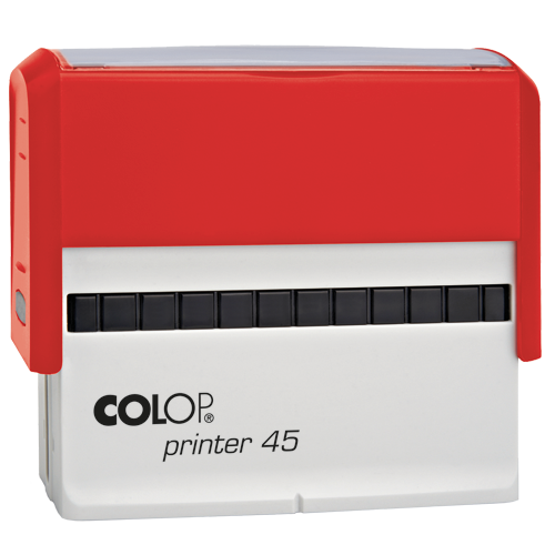 Podłużny Colop Printer 45 - czerwony