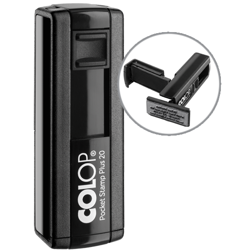 Colop Pocket Plus 20 - czarny