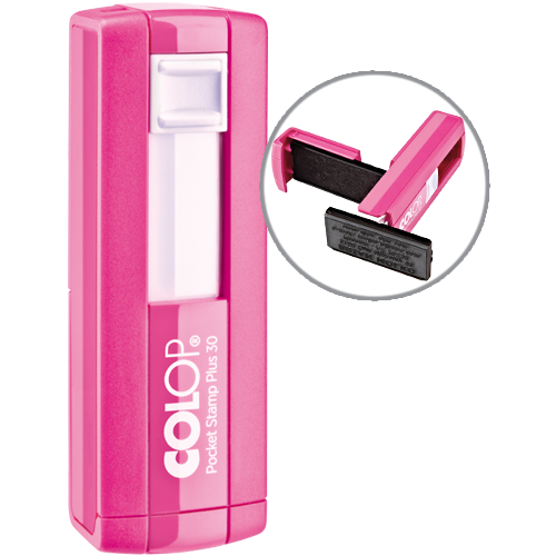 Colop Pocket Plus 30 - różowy