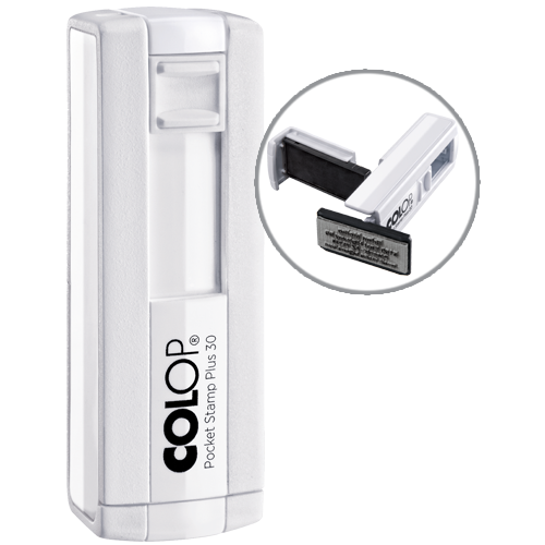 Colop Pocket Plus 30 - biały