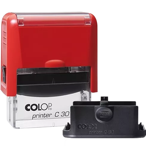 Colop Printer Compact C30 PRO - czerwony
