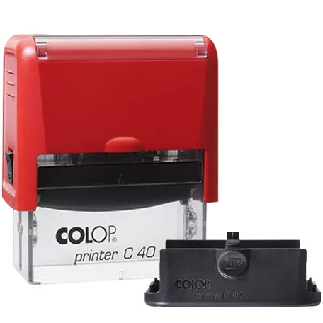 Colop Printer Compact C40 PRO - czerwony