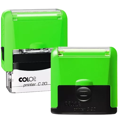 Colop Printer Compact C20 PRO - neonowy zielony
