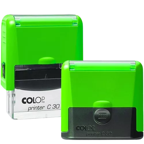 Colop Printer Compact C30 PRO - neonowy zielony
