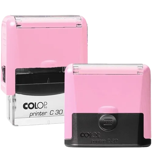 Colop Printer Compact C30 PRO - pastelowy różowy