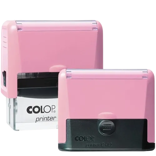 Colop Printer Compact C40 PRO - pastelowy różowy