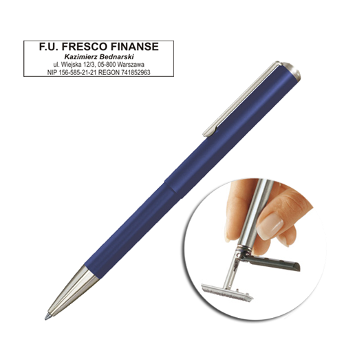 Długopis z pieczątką HERI - Długopis z pieczątką Heri Heri Styling Effect 3103